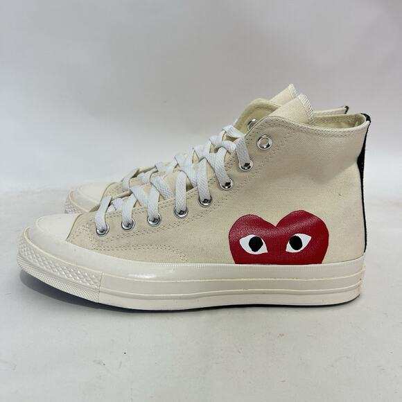Converse Chuck Taylor x Comme des Garcons Play "White" - Picture 5 of 9